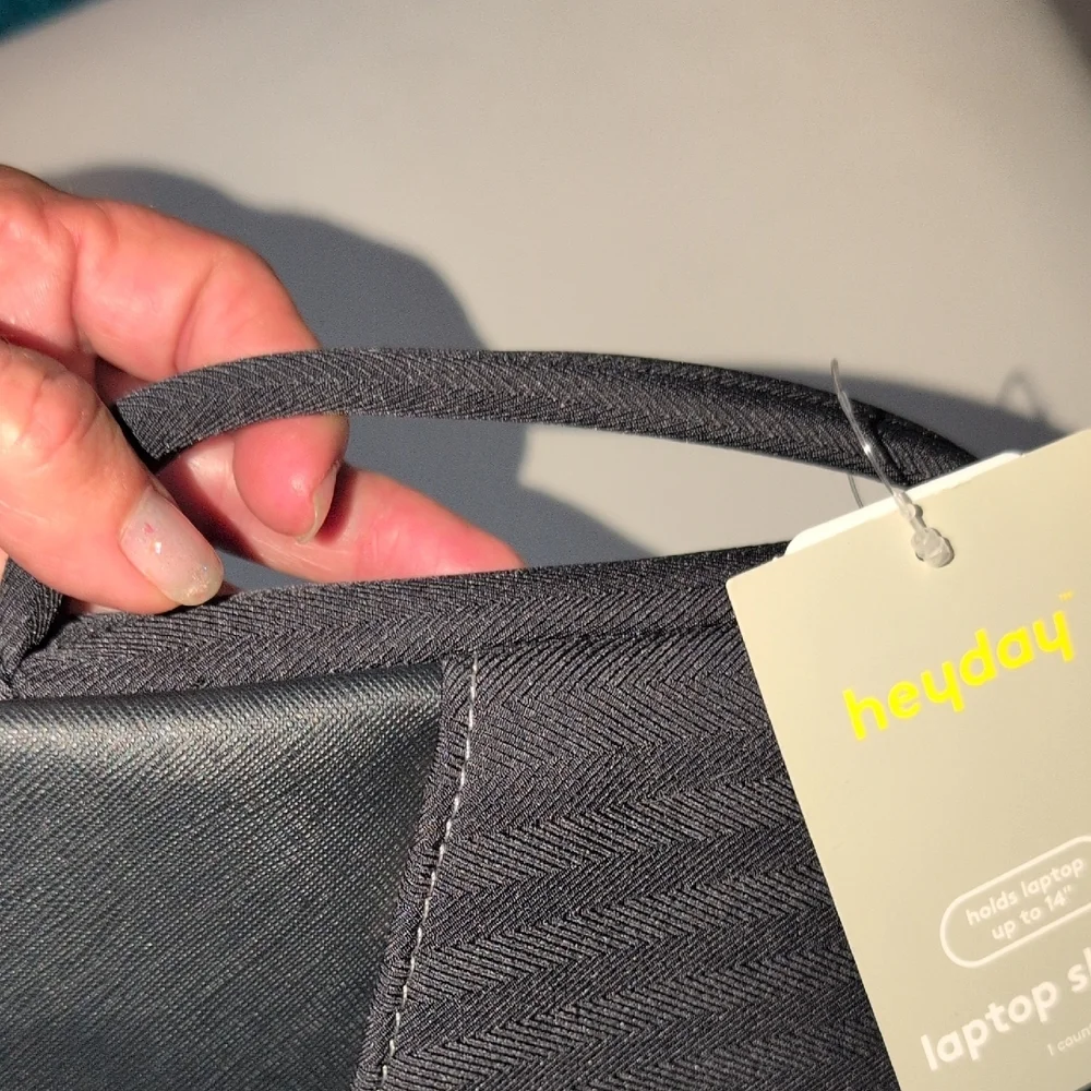 Heyday Black Computer Bag Nwt